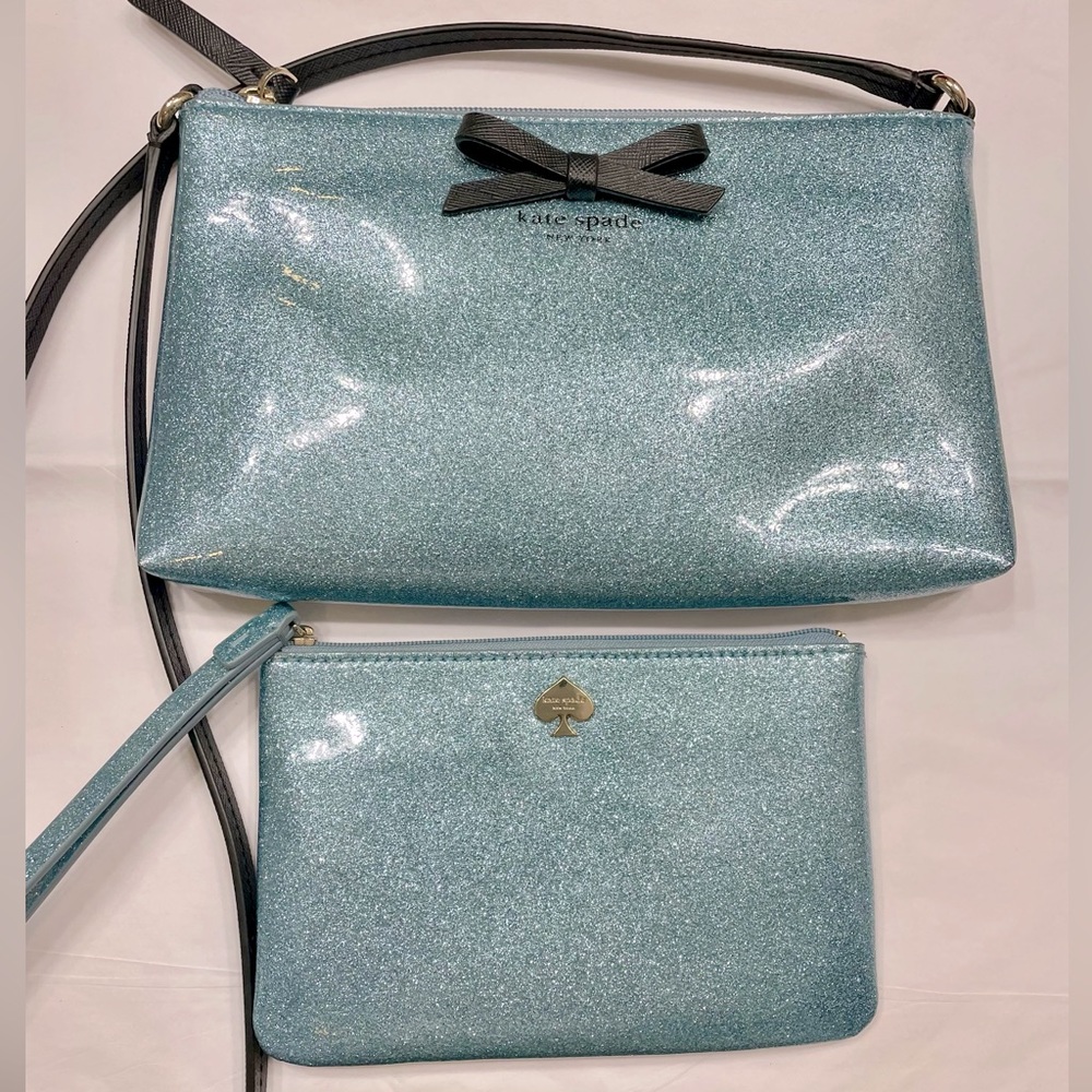 Crossbody bag and wristlet